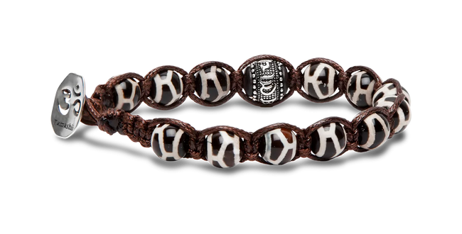 Tamashii® | Bracciale Ruota della Preghiera Pietra Gzi (8mm) | BHS1100-315