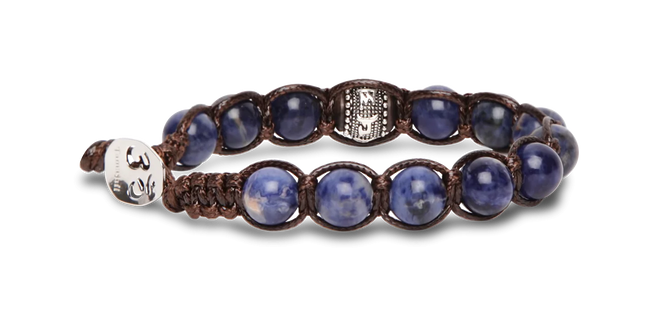 Tamashii® | Bracciale Ruota della Preghiera Sodalite (8mm) | BHS1100-51