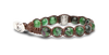 Tamashii® | Bracciale Ruota della Preghiera Zoisite - Rubino (8mm) | BHS1100-244