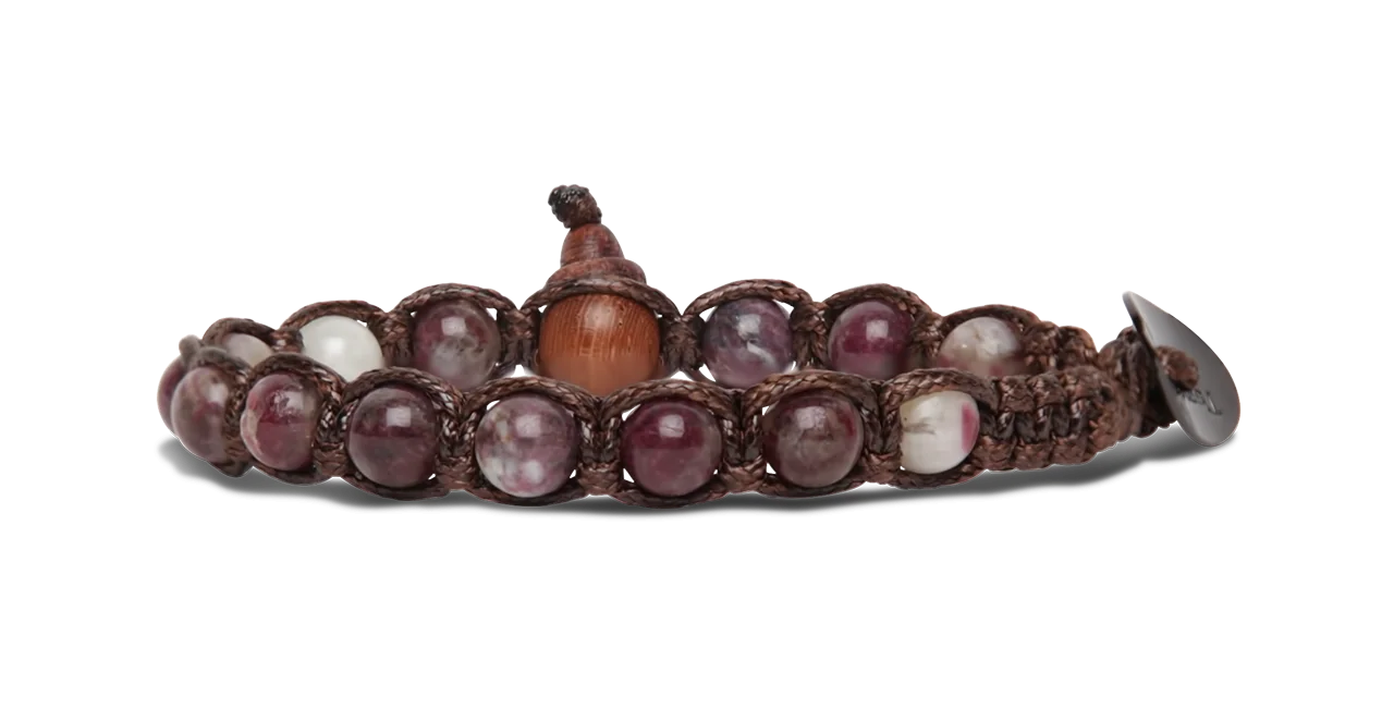 Tamashii® | Bracciale Classico (6mm) Tormalina Rosa | BHS601-181