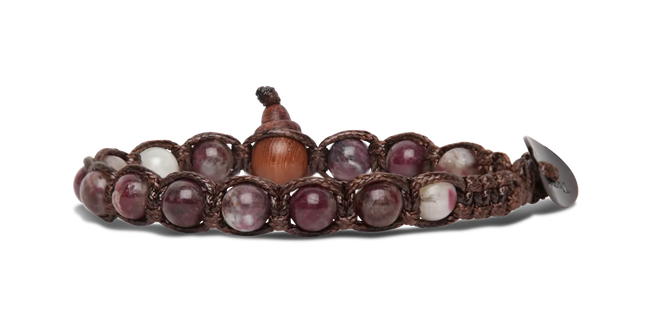 Tamashii® | Bracciale Classico (6mm) Tormalina Rosa | BHS601-181
