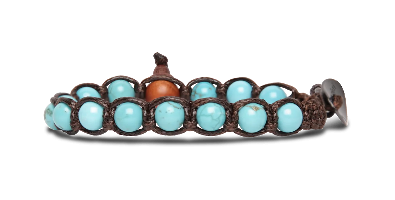 Tamashii® | Bracciali Classici (6 mm) Turchese | BHS601-7