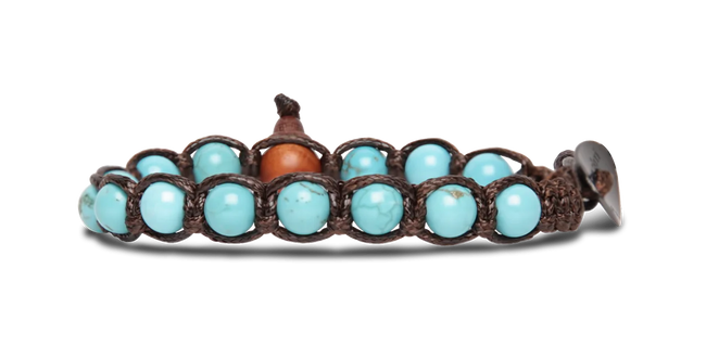 Tamashii® | Bracciali Classici (6 mm) Turchese | BHS601-7