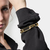 UNOAERRE | Bracciale in catena forzatina dorata | 2637