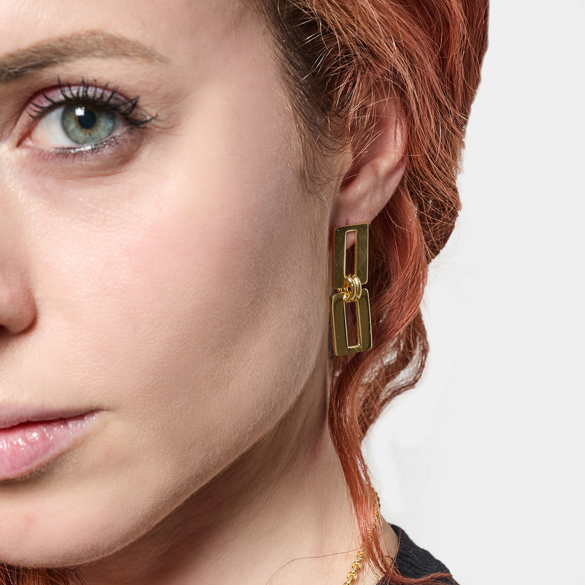 UNOAERRE | Orecchini catena Dinamica | 2659