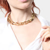 UNOAERRE | Collana maglia marina dorata | 2655
