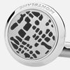 MONTBLANC | Gemelli in acciaio con motivo a puntini in PVD nero | MB126101 *