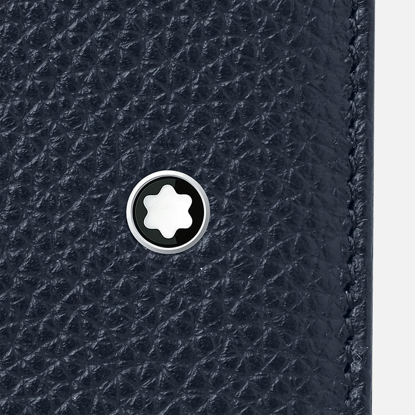 MONTBLANC | Portafoglio a 12 scomparti con cerniera a chiusura completa Meisterstück Soft Grain | MB127946 *