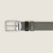 MONTBLANC | Cintura reversibile 30 mm grigio medio/nera | MB220026