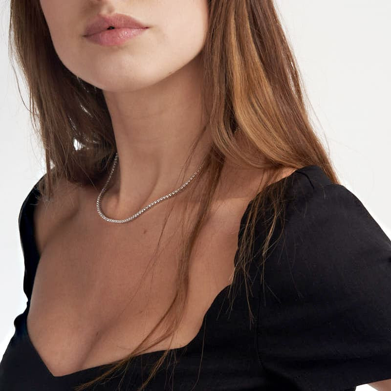 UNOAERRE | Collana tennis in argento | 6036-6037