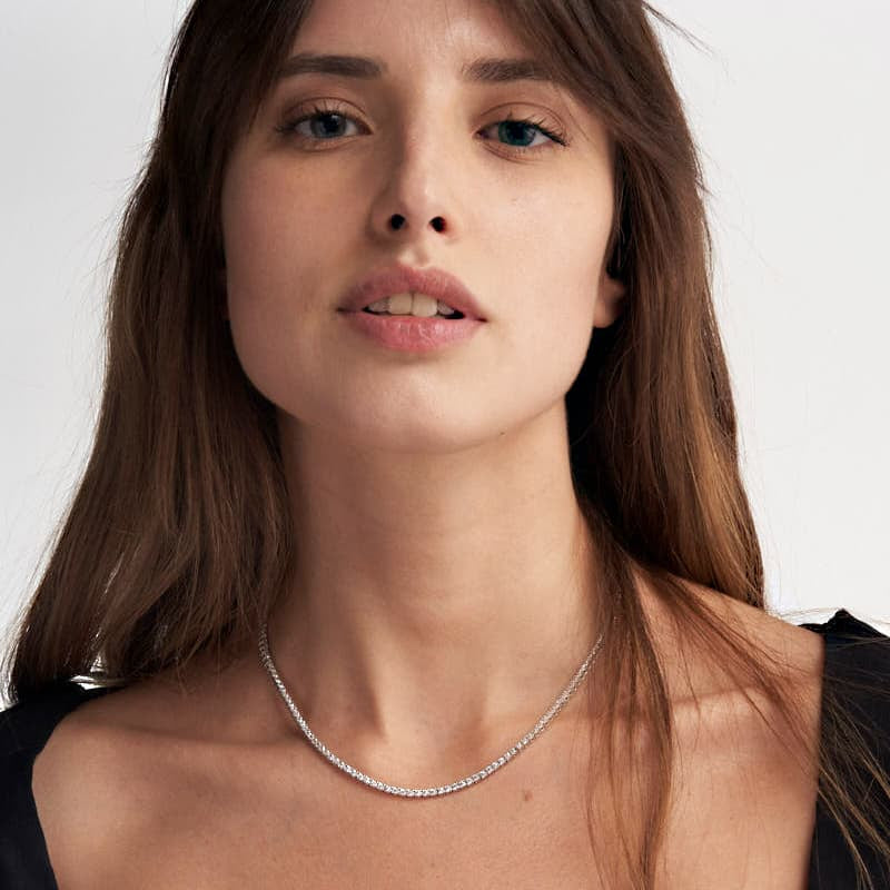 UNOAERRE | Collana tennis in argento | 6036-6037