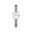 DANIEL WELLINGTON | QUADRO MINI LUMINE BEZEL SILVER Silver 15.4x18.2mm | DW00100732