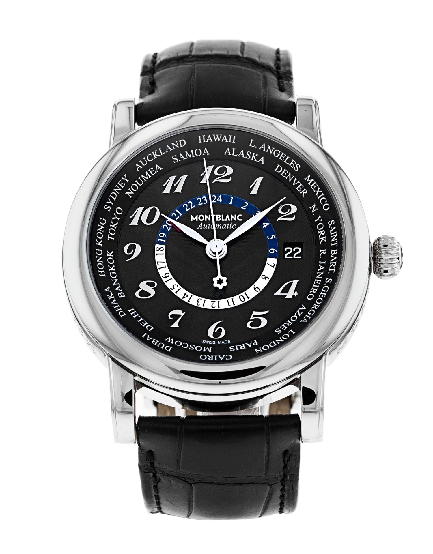 MONTBLANC - Star Ore del mondo Automatico GMT Uomo - MB106464 (6042987167916)