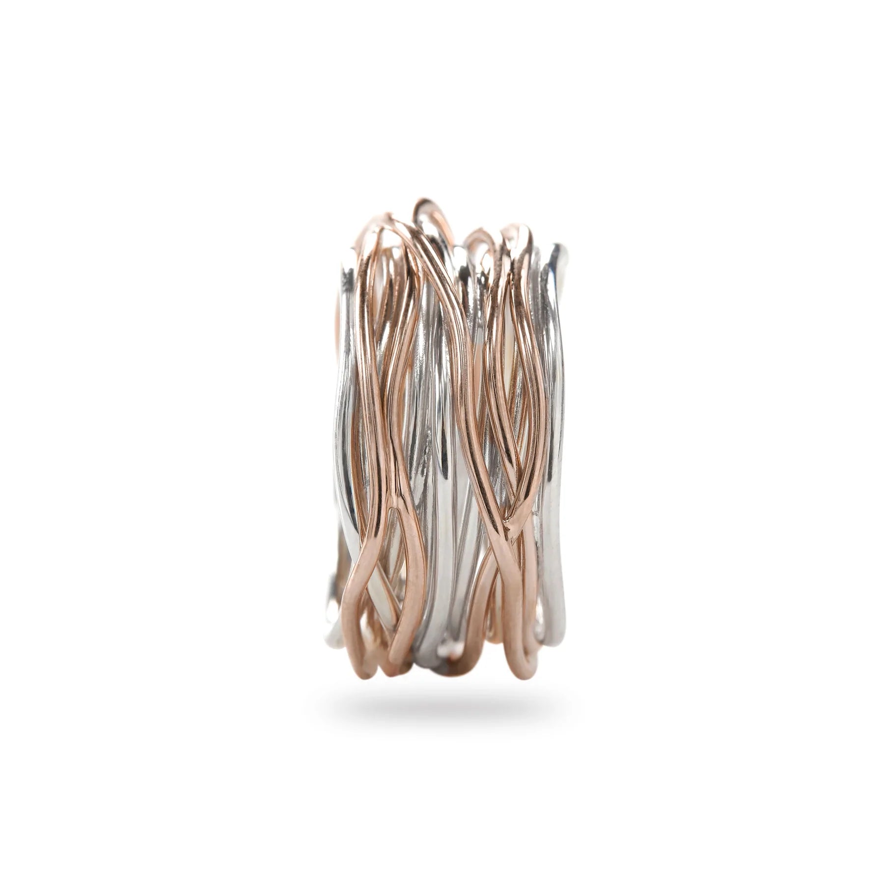 FILODELLAVITA | Classic 13 fili in Argento 925 e Oro Rosa 9kt | AN13AR