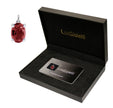 LuxGioielli | Ciondolo in oro bianco e rubino | BCI82RB