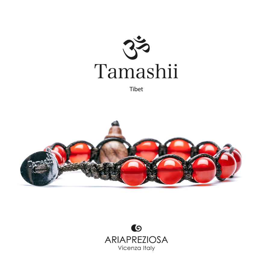 TAMASHII Bracciale Agata Rosso Passione BHS900-124 (6130618695852)