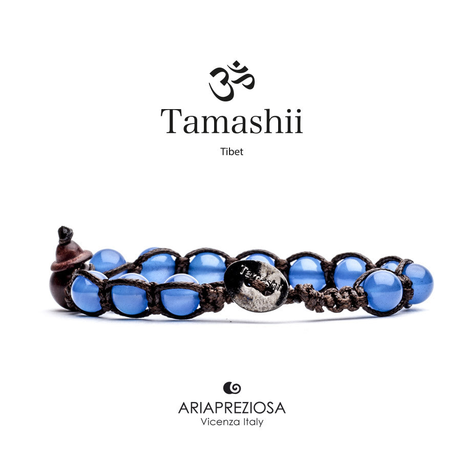 TAMASHII Bracciale Agata Blu BHS900-18