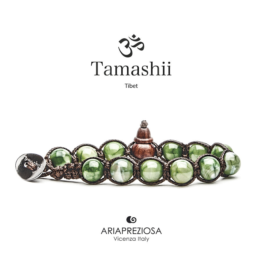 TAMASHII Bracciale Agata Verde Menta BHS900-209 (6265305333932)
