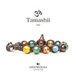 TAMASHII Bracciale Agata Striata Mix Colori BHS900-229 (6130591334572)