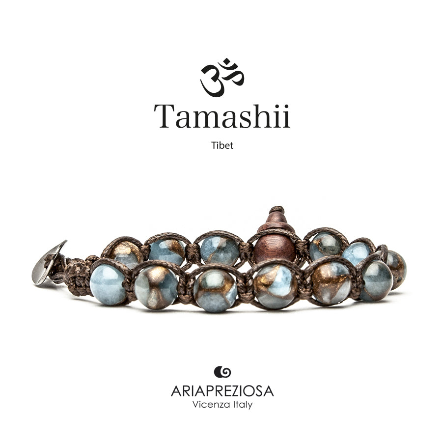 TAMASHII Bracciale Quarzo Mosaico Azzurro BHS900-235 (6130575245484)