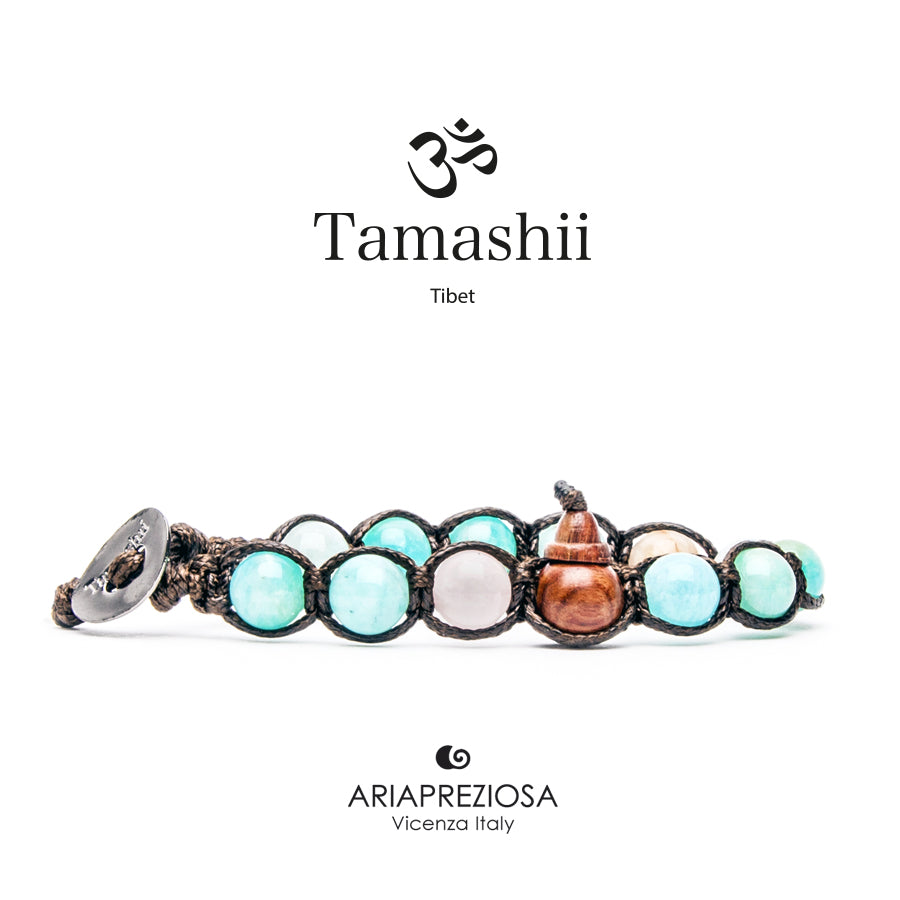 TAMASHII Bracciale Amazzonite Mista BHS900-248