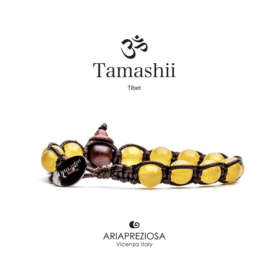 TAMASHII Bracciale Agata Gialla BHS900-62 (6088872165548)