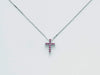 MILUNA Girocollo Croce con Rubini CLD4262 (6205762863276)