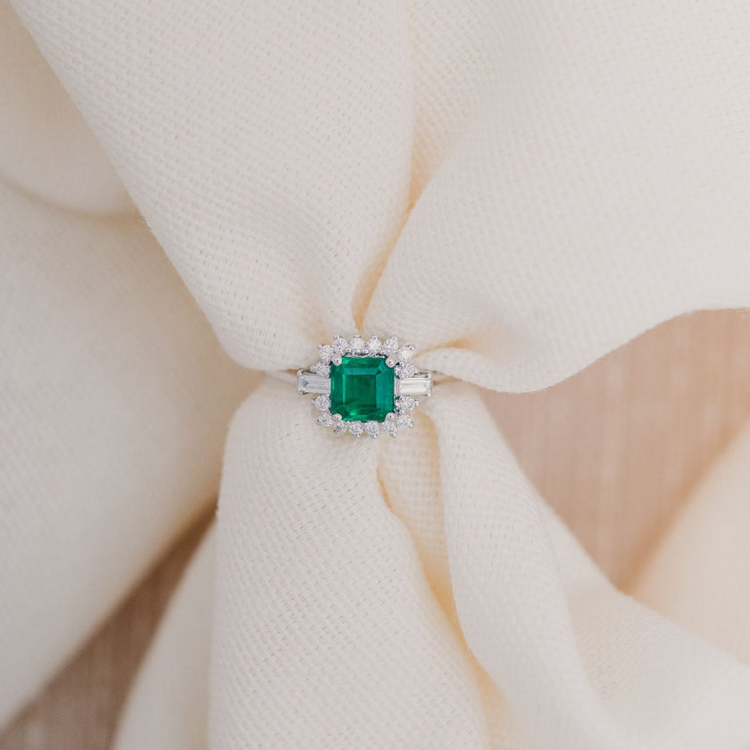 RECARLO | Anello Smeraldo | XE469/BS9