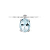 DONNAORO | Girocollo Acquamarina oro e Diamanti | LPA10145.001