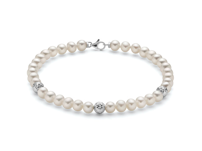 MILUNA | Bracciale Perle Boule e Fantasia | PBR3237