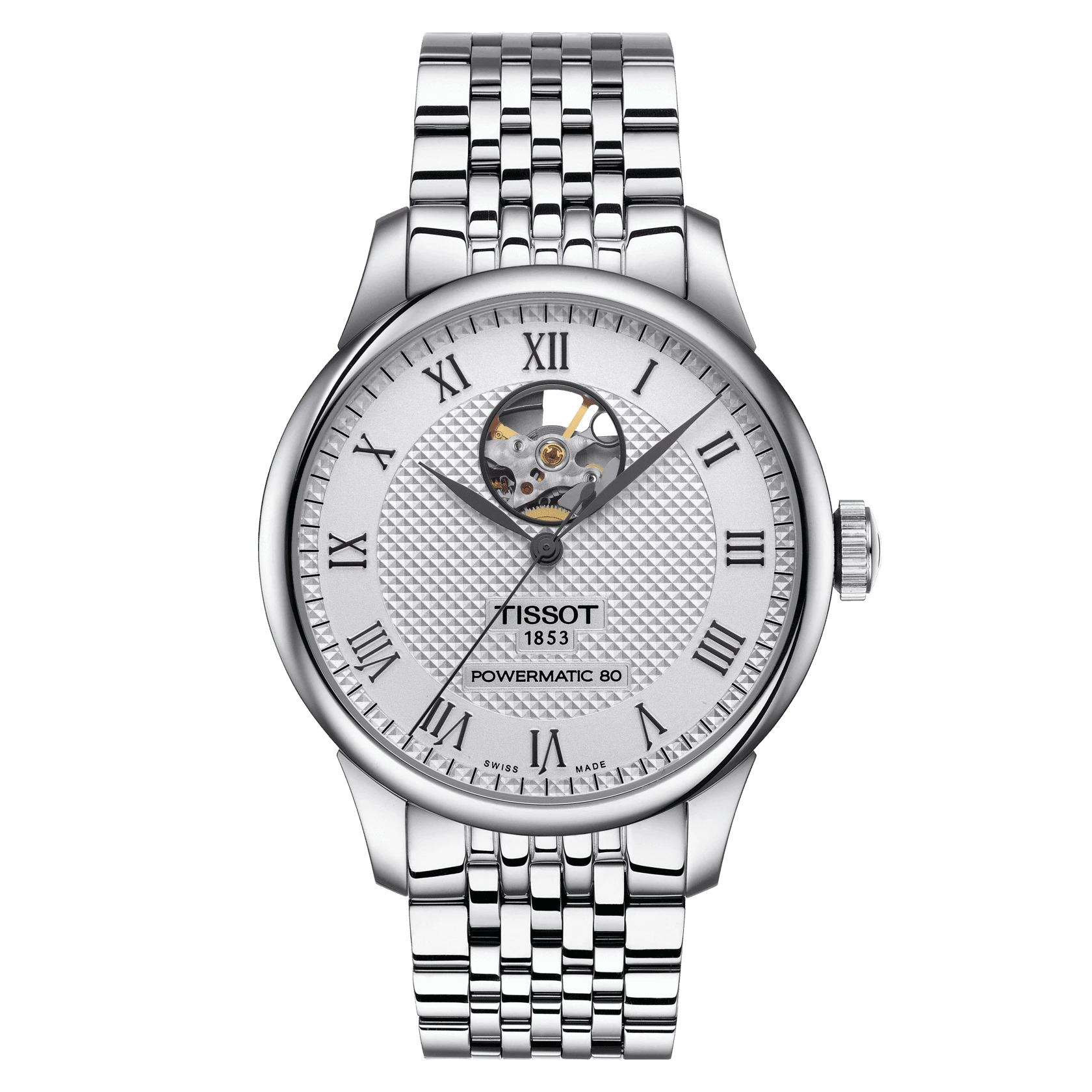 TISSOT | LE LOCLE POWERMATIC 80 OPEN HEART | T0064071103302