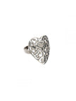 MAMAN ET SOPHIE | Anello Cuore Vittoriano Traforato Brunito | ANVITI210