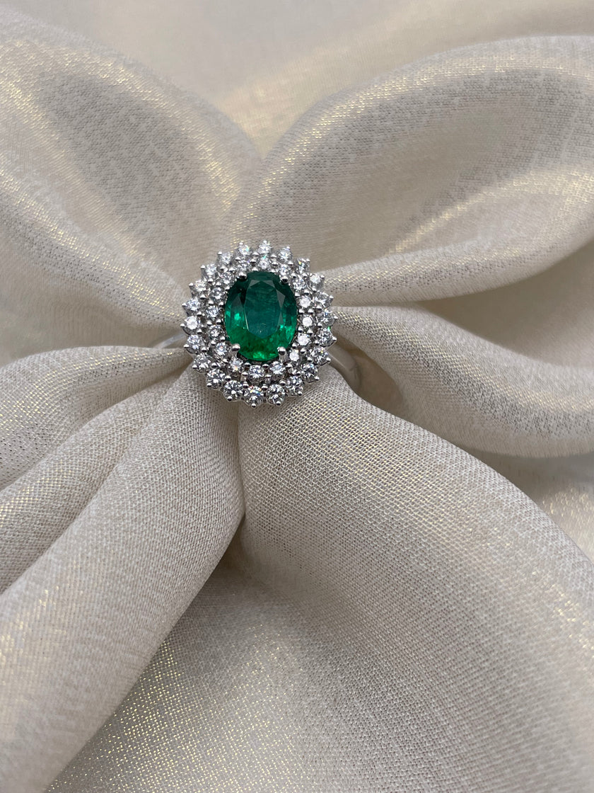 RECARLO | Anello Smeraldo Anniversary Gems | R79CC134/SM