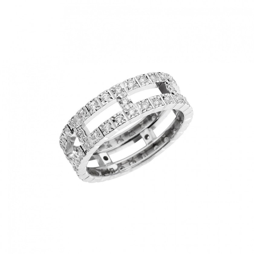 RECARLO | Anello Doppio Face Cube | R39GD908/D