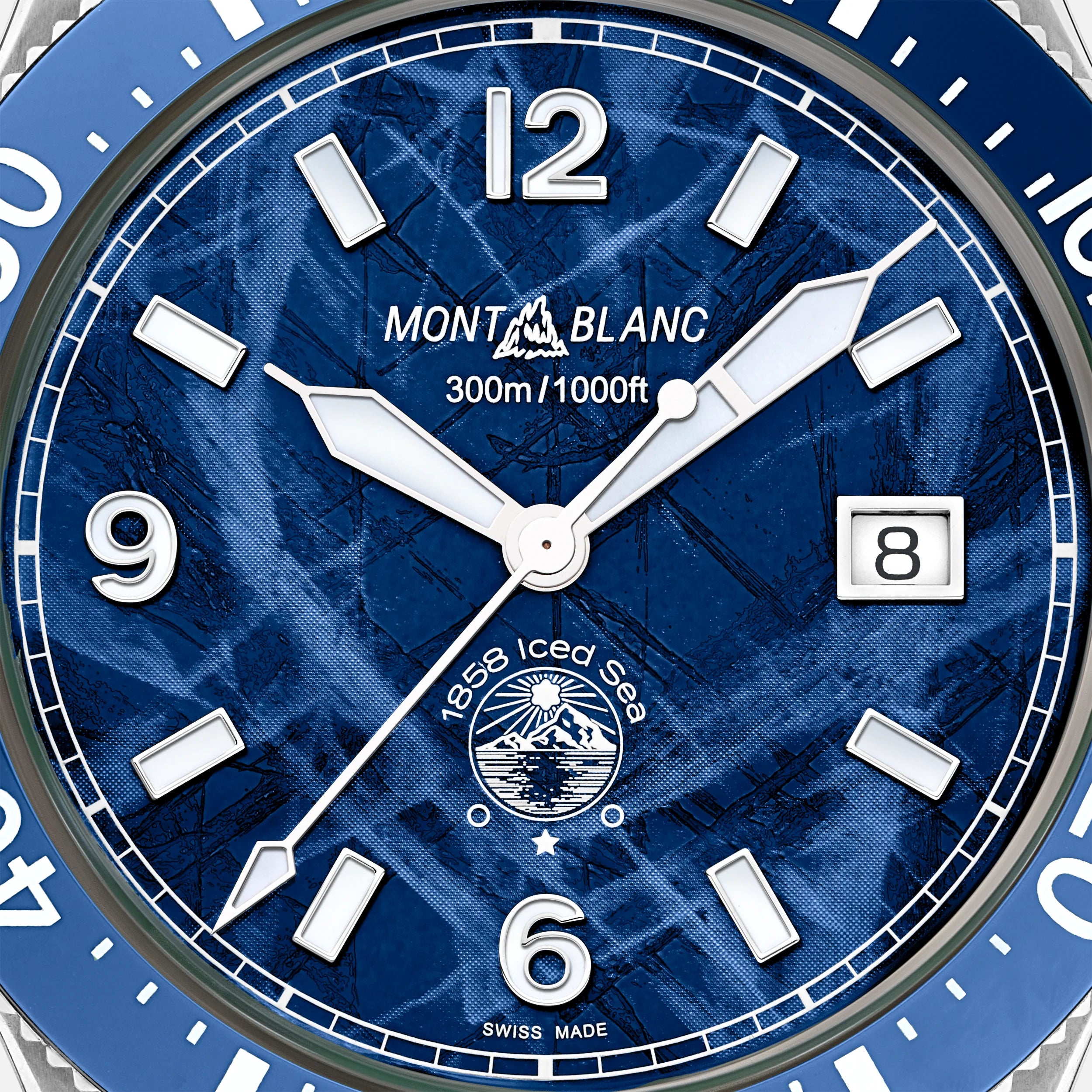 MONTBLANC | 1858 Ice Sea Automatic Date | MB129369
